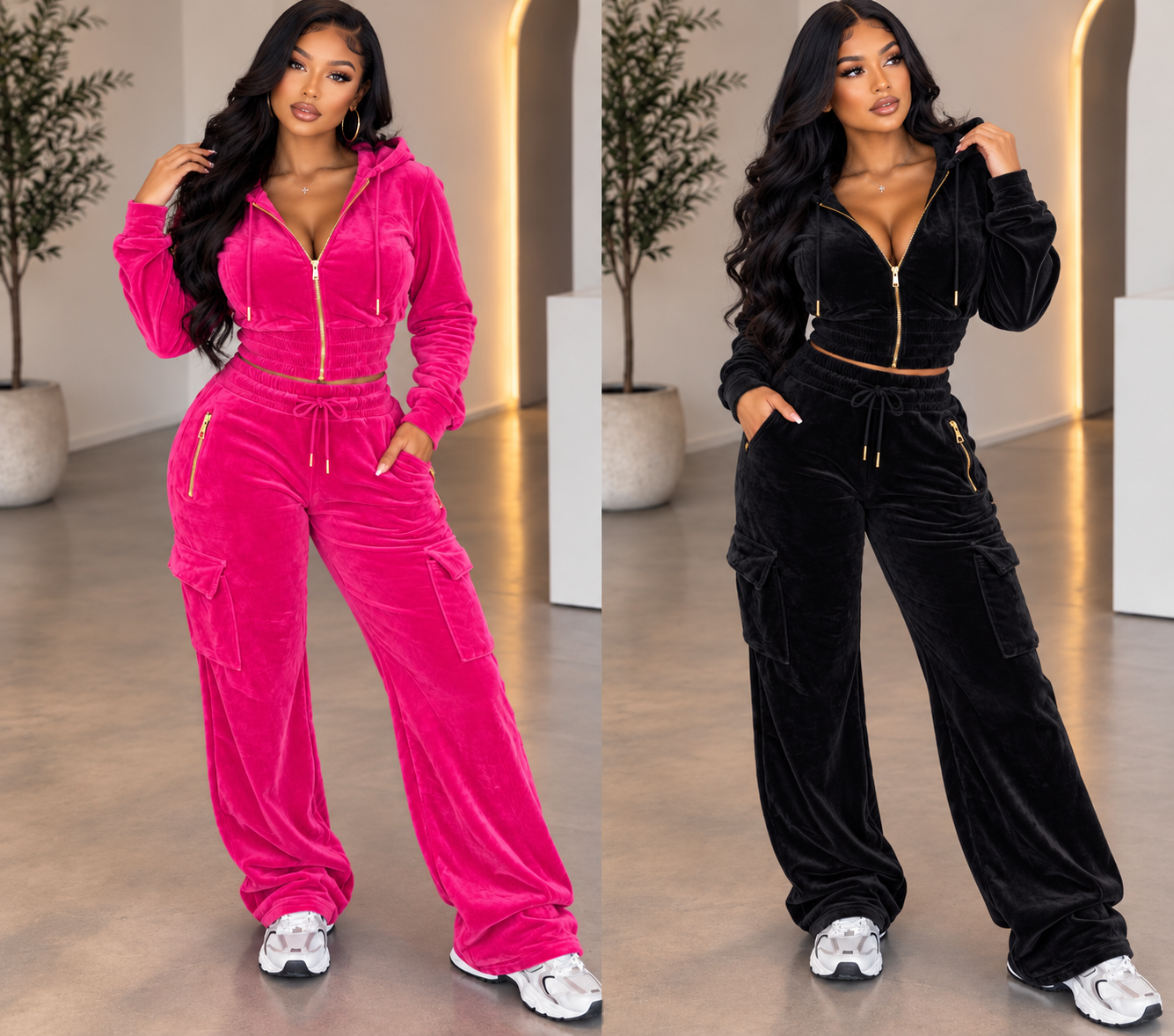 Velvet Mami Set
