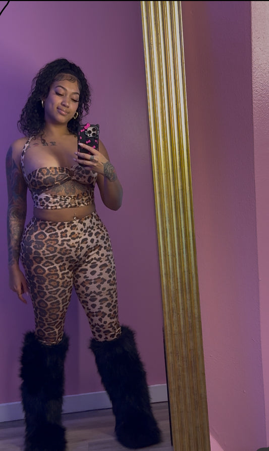 Leopard Two Piece Set