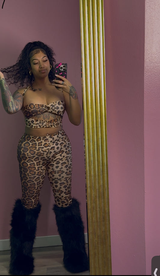 Leopard Two Piece Set