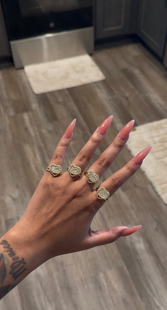 HK Heart Ring