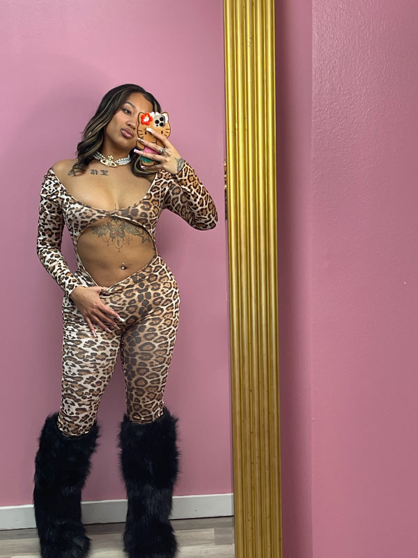 Cheetah Jumpsuit