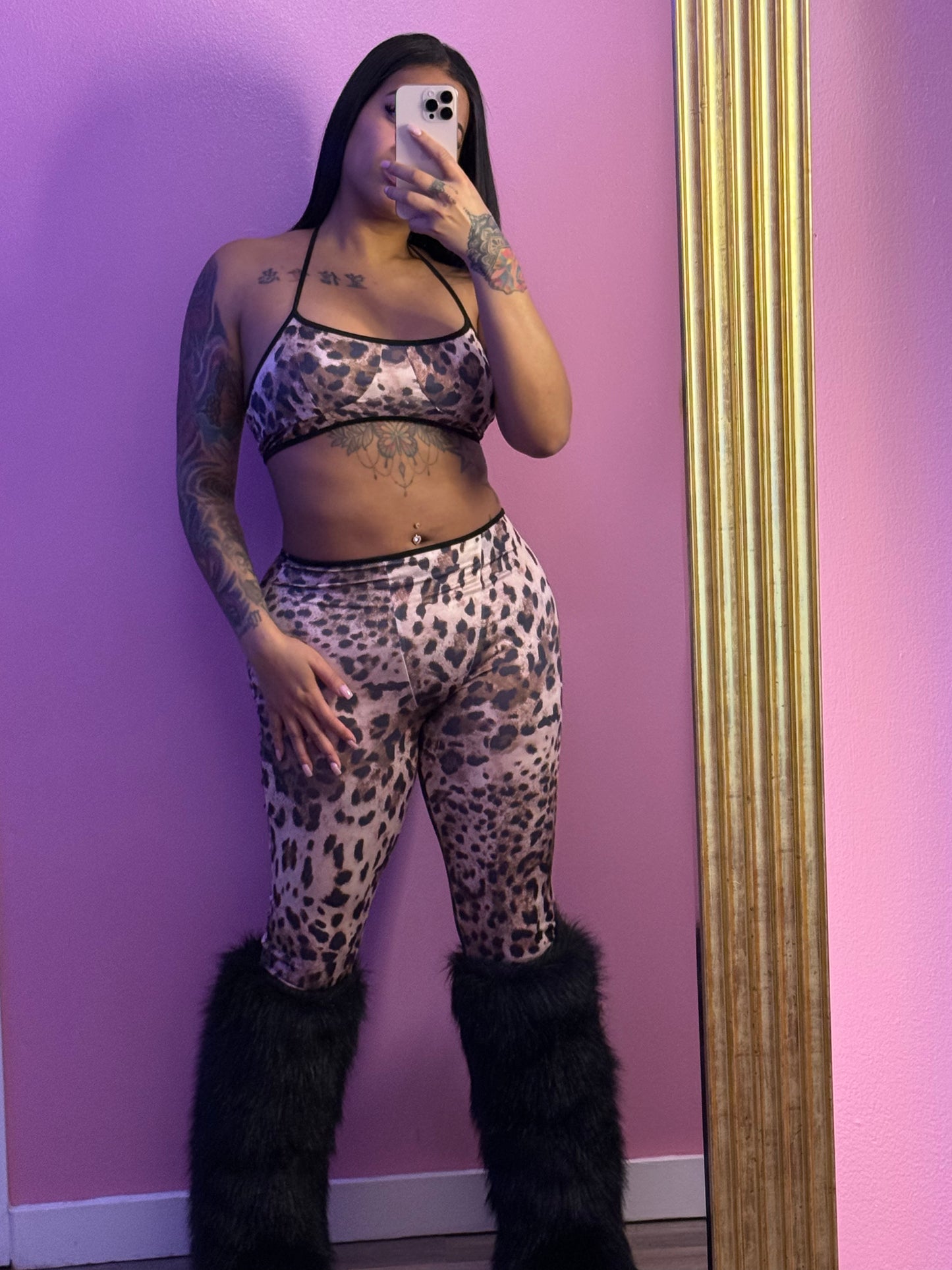 Leopard Two Piece Set