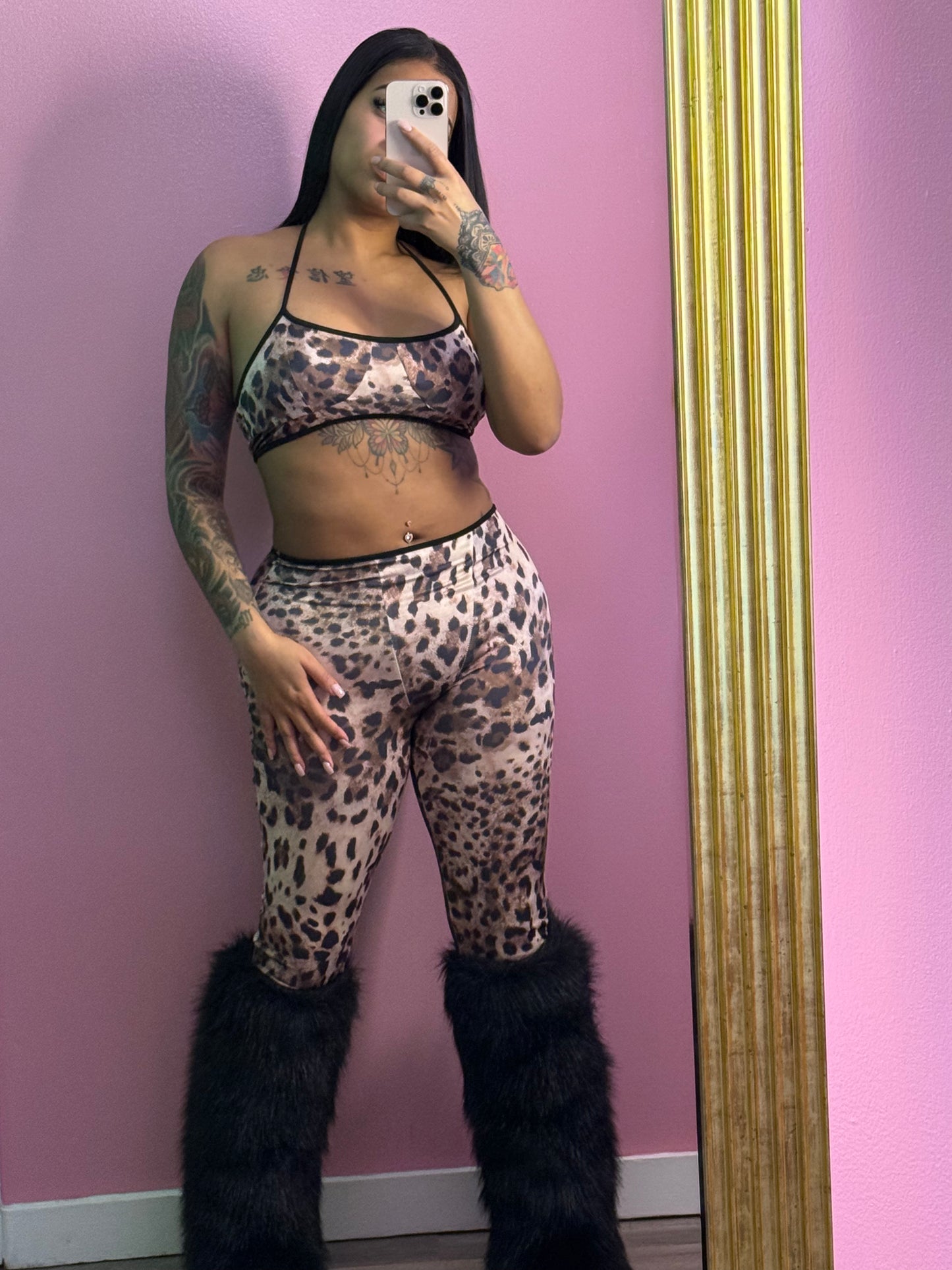 Leopard Two Piece Set